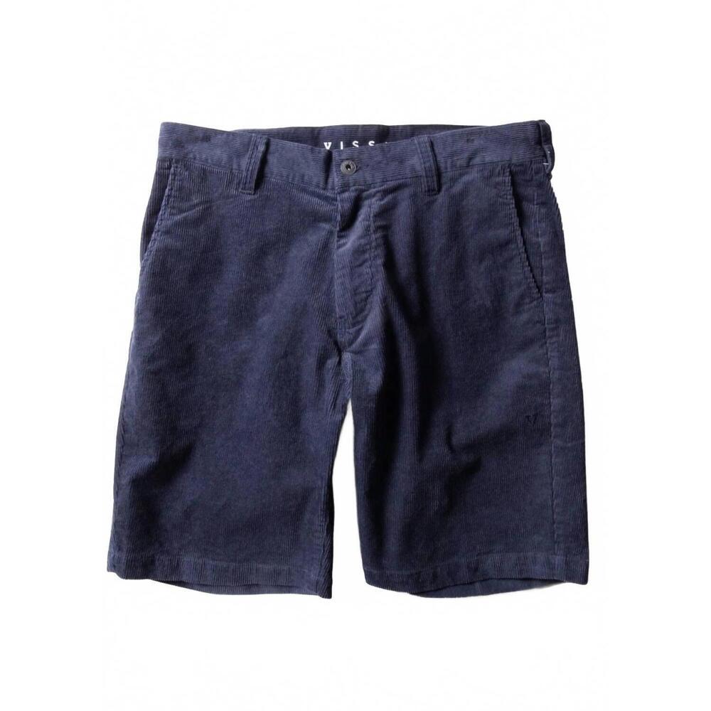 NEW VISSLA men's creators port cord short in navy